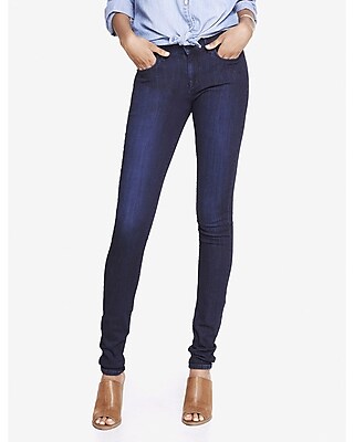 mid rise jean leggings