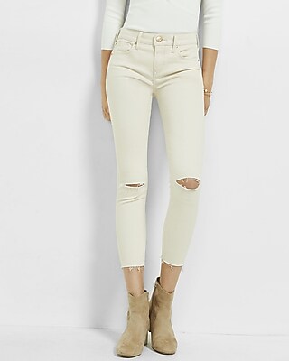 mid rise jean leggings