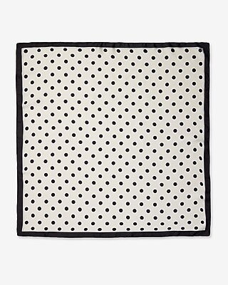 Satin Polka Dot Scarf