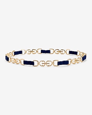 Gold Logo Chain Belt