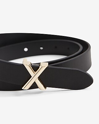 Solid X Buckle Belt | Express display picture 1