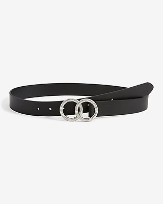 Embellished Double O-ring Buckle Belt | Express