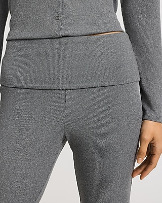 Fold Over Flare Pajama Pant