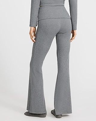 Fold Over Flare Pajama Pant