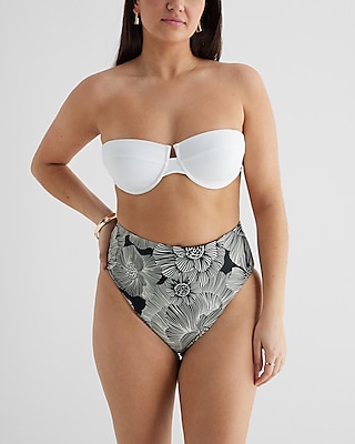 High Waisted Body Contour Swim Bottom