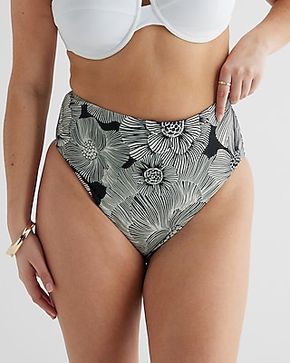 High Waisted Body Contour Swim Bottom