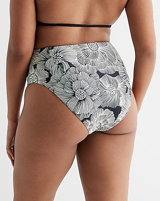 High Waisted Body Contour Swim Bottom