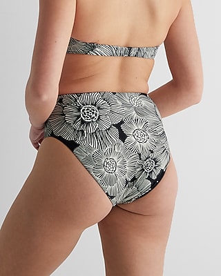 High Waisted Body Contour Swim Bottom