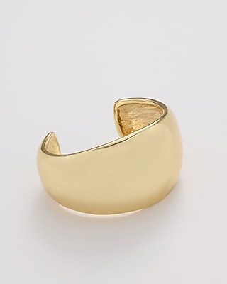 Chunky Gold Cuff Bracelet