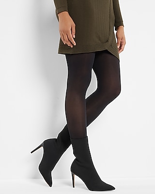 Opaque Tights Black – Model Express Vancouver