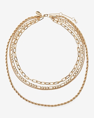 Minimalist Multi Layered Sparkling Thin Chain Necklace For Women –  WillQueen shop