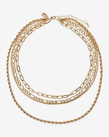 Gold Chain Necklace. Express delivery