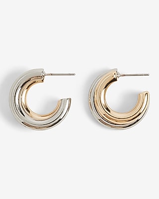 Mixed Metal Earrings