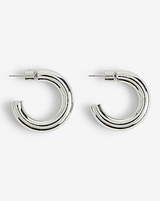 Medium Tube Hoop Earrings