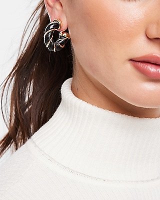 faux triple hoop earrings