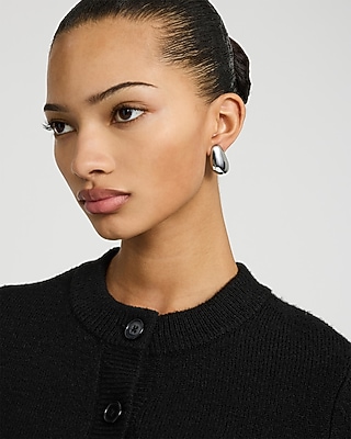 Chunky Kidney Drop Earrings