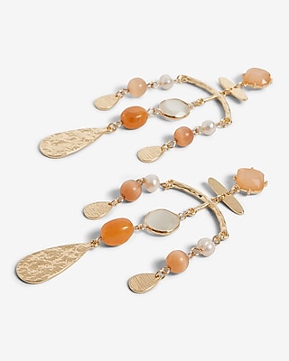 A23 GENUINE STONE MOBILE DROP:SHINY GOLD:NS
