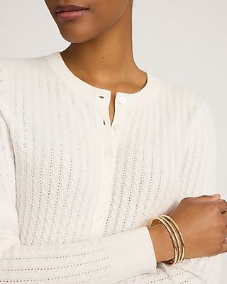 Pave Rhinestone Layered Bangle Bracelet