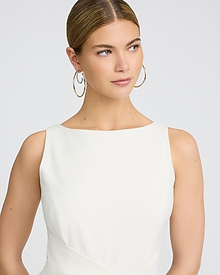 Two Tone Textured Double Hoop Earrings