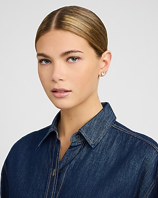 Gold Variety 3 Pack Stud Earrings