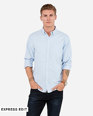 denim oxford shirt