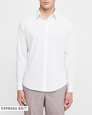 slim soft wash garment dyed oxford shirt