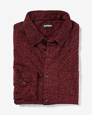 express mens floral shirt