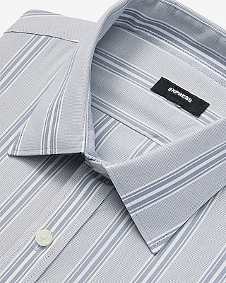 Slim Striped Wrinkle-Resistant Everyday Performance Dress Shirt