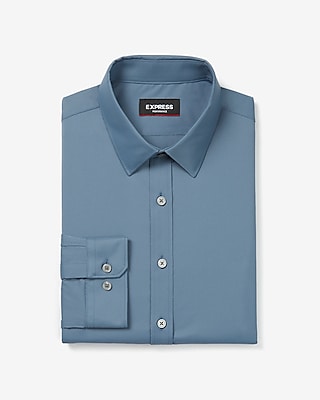 Slim Solid Wrinkle-Resistant Everyday Performance Dress Shirt