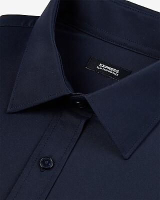 Slim Solid Wrinkle-Resistant Everyday Performance Dress Shirt