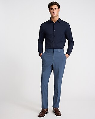 Slim Solid Wrinkle-Resistant Everyday Performance Dress Shirt