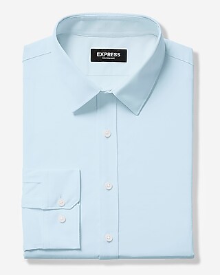 Slim Solid Wrinkle-Resistant Everyday Performance Dress Shirt - image 4