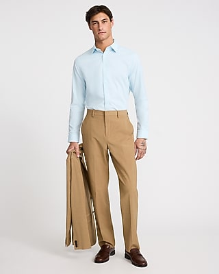 Slim Solid Wrinkle-Resistant Everyday Performance Dress Shirt - image 3