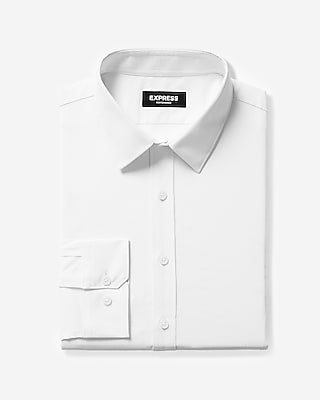 Extra Slim Solid Wrinkle-resistant Performance Dress Shirt