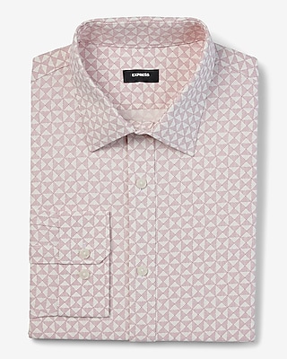 Slim Mini Dot Stretch Modern Tech 1mx Dress Shirt Express