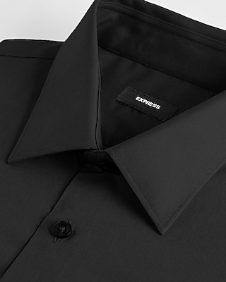 Slim Solid Stretch 1mx Dress Shirt | Express