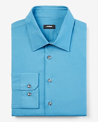 Slim Solid Stretch 1MX Dress Shirt