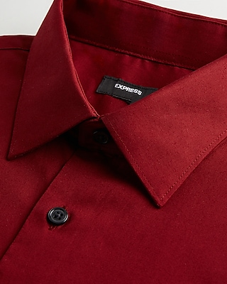 Extra Slim Solid Cotton Stretch 1MX Dress Shirt