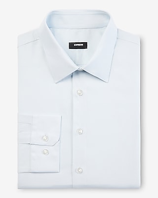 Extra Slim Solid Stretch 1mx Dress Shirt | Express