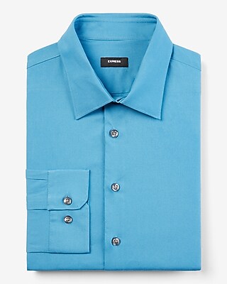 Classic Solid Cotton Stretch 1MX Dress Shirt
