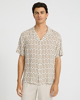 express short sleeve dress shirt Slim Short Sleeve Cotton Stretch 1mx Dress Shirt