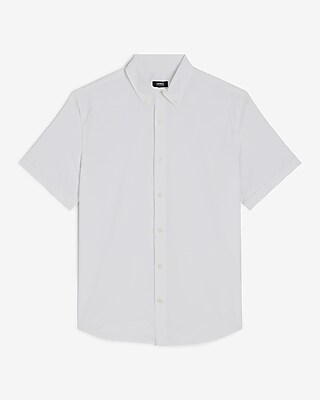 white button up t shirt men