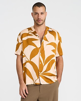 express orange dress shirt Express dress shirt