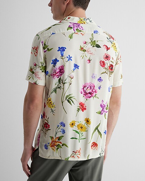 Men's floral dress shirt  Bayshore Shopping Centre