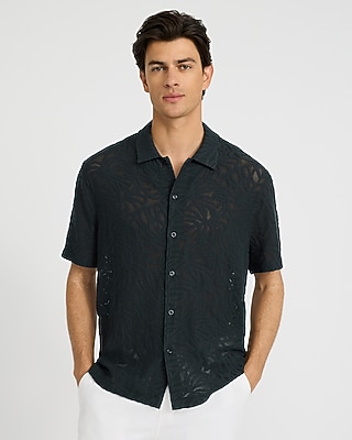 express black dress shirt Women's Black Shirts- Satin & Button Down Shirts