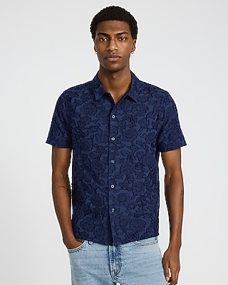 Men's Short Sleeve Button Down Shirts - Express