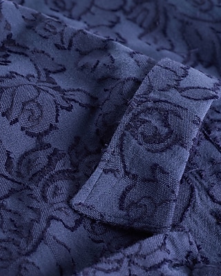 Embroidered Floral Cotton Short Sleeve Shirt