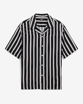 Striped Short Sleeve Resort Shirt
