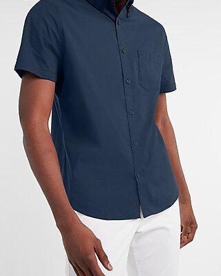 express men's short sleeve shirts