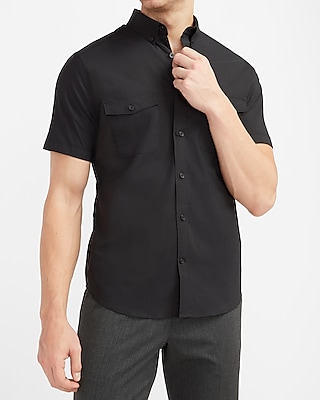 express short sleeve dress shirt